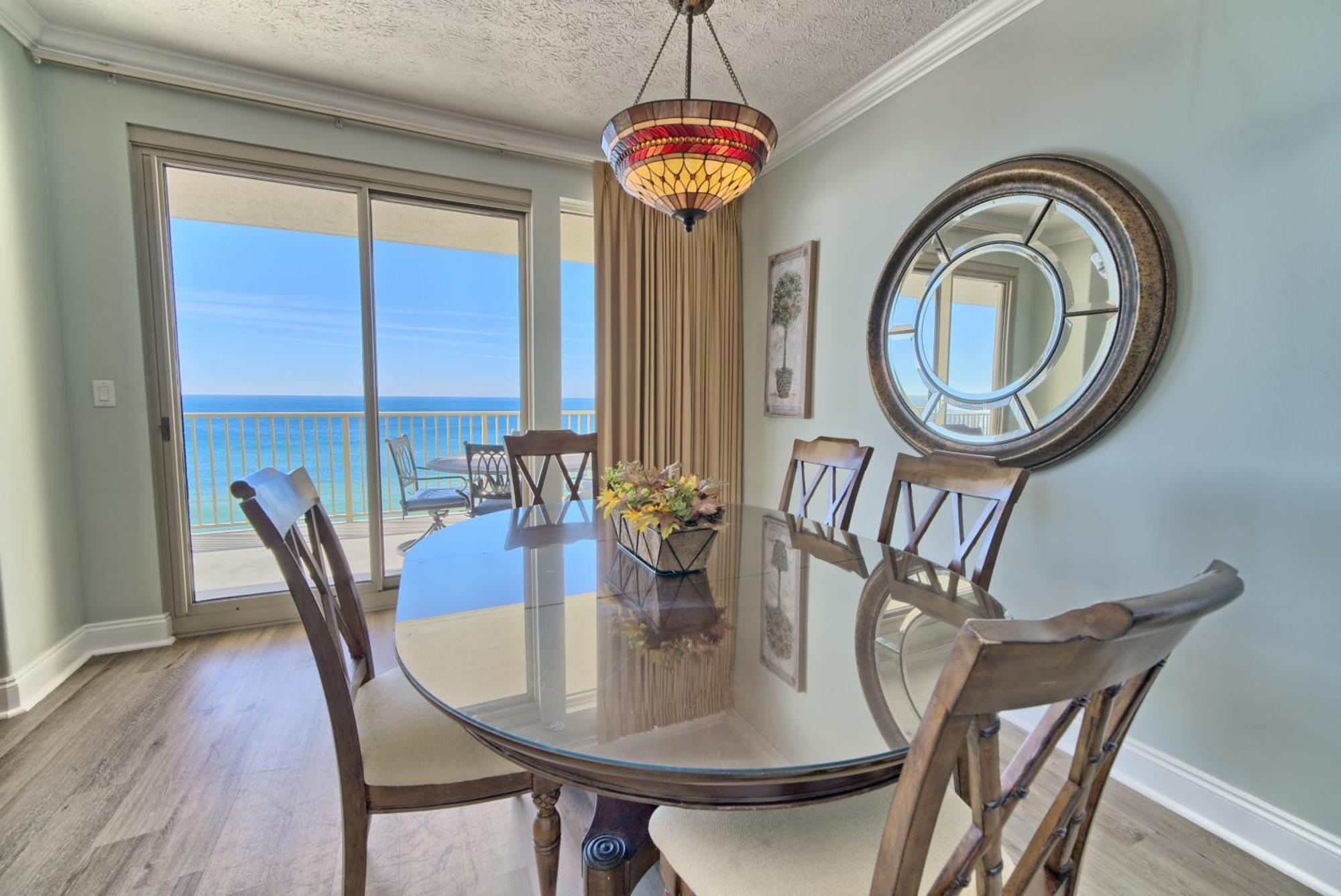 Tropical Gulf Front With Picnic Area & Grills - Unit 0802 Panama City Beach