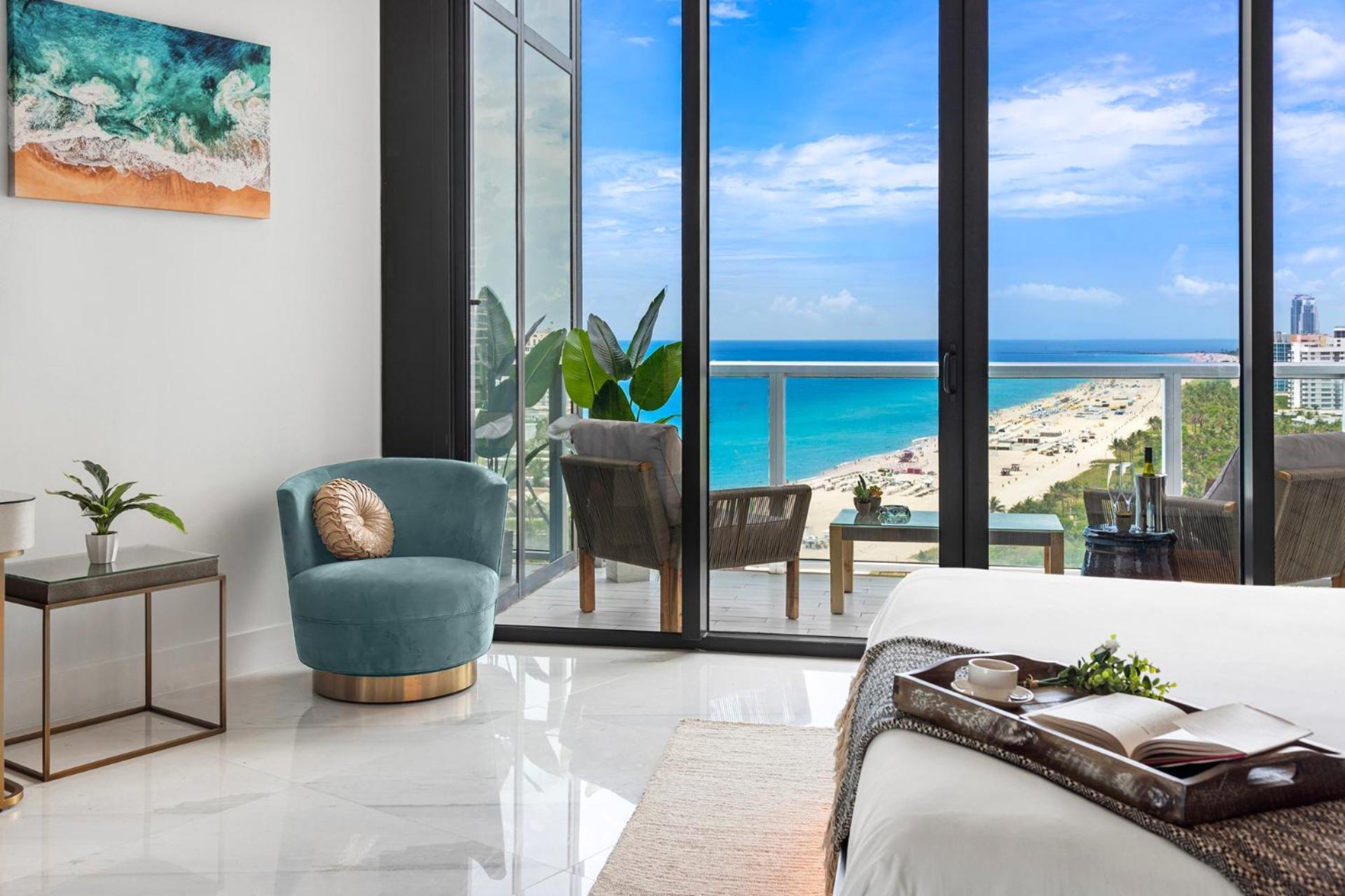 Penthouse Ocean View Residence At South Beach - 1926