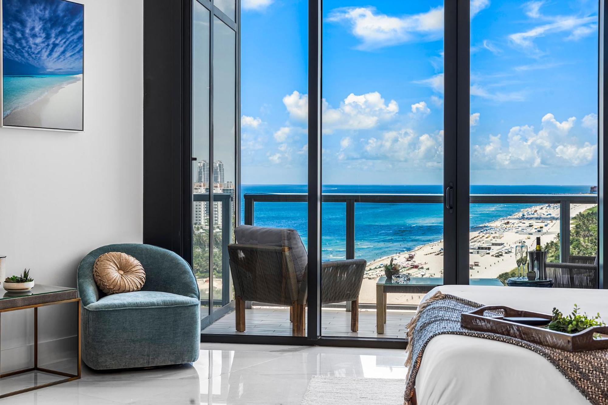 Penthouse Ocean View Residence At South Beach - 1926 Aparthotel