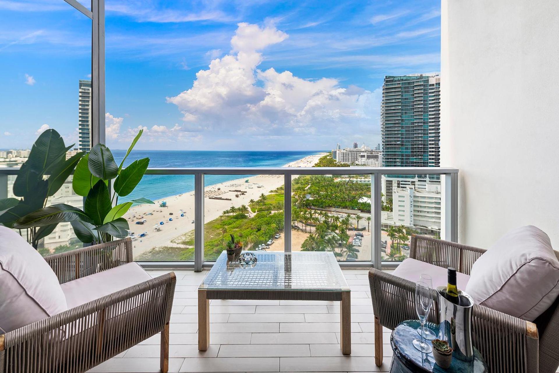 Penthouse Ocean View Residence At South Beach - 1926 Aparthotel Miami Beach