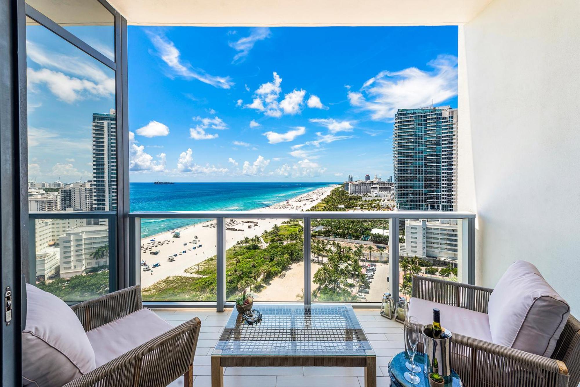 Penthouse Ocean View Residence At South Beach - 1926 Aparthotel Miami Beach