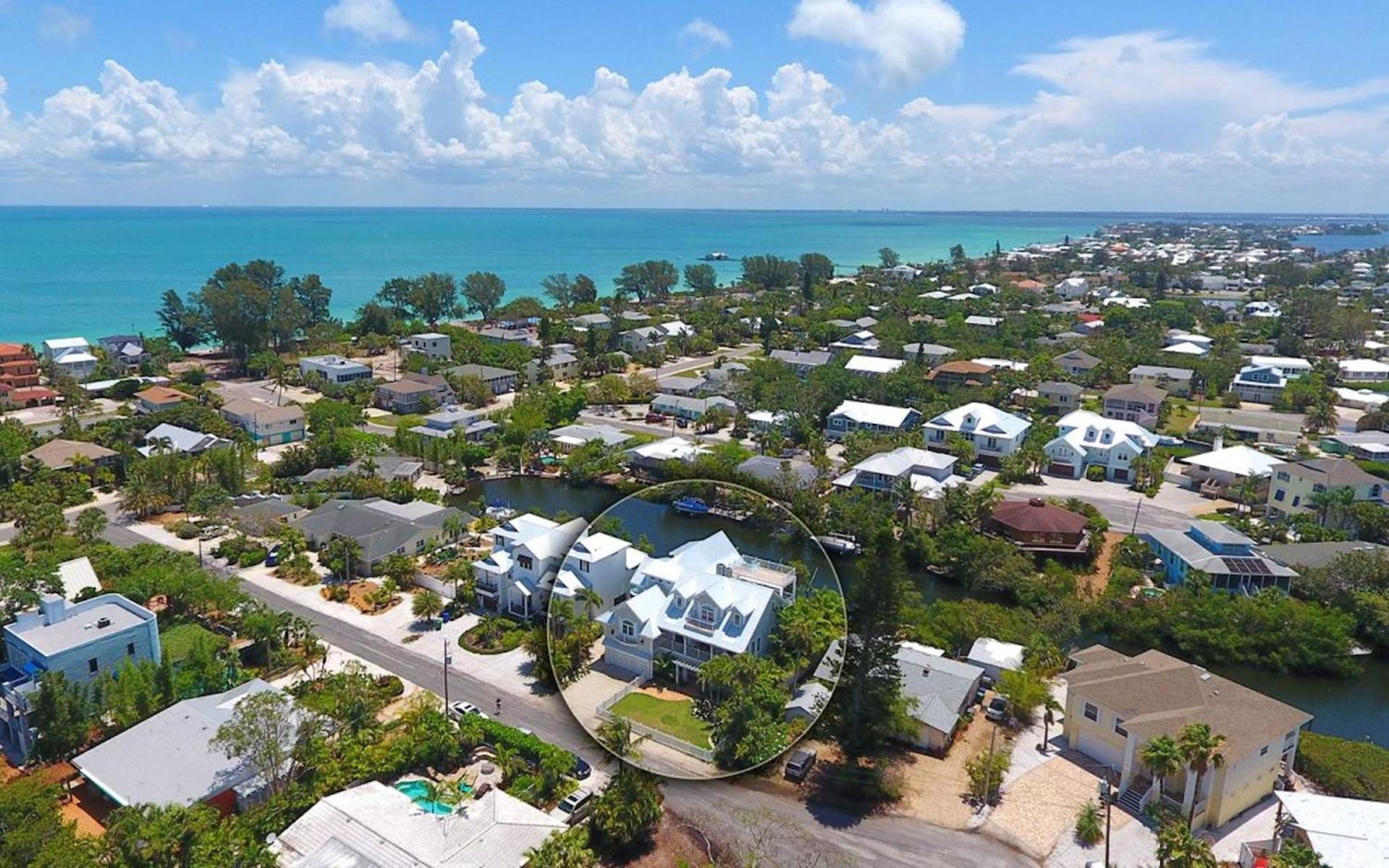 A Shore Thing - Second To None Spacious Waterfront Luxury Dock Pool Rooftop Water Views Anna Maria