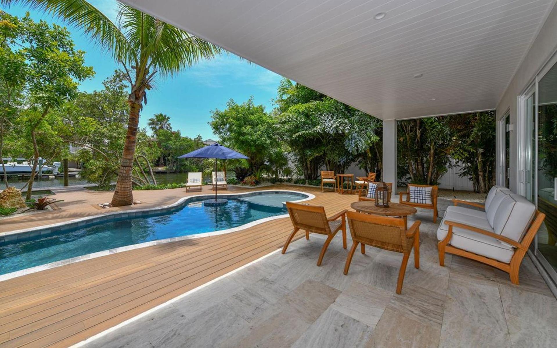 A Shore Thing - Second To None Spacious Waterfront Luxury Dock Pool Rooftop Water Views Anna Maria